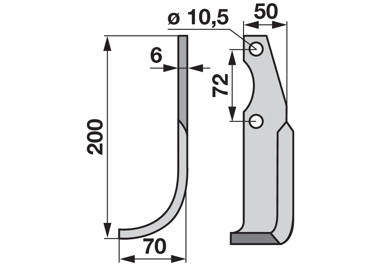 Bogenmesser links GartenShop24
