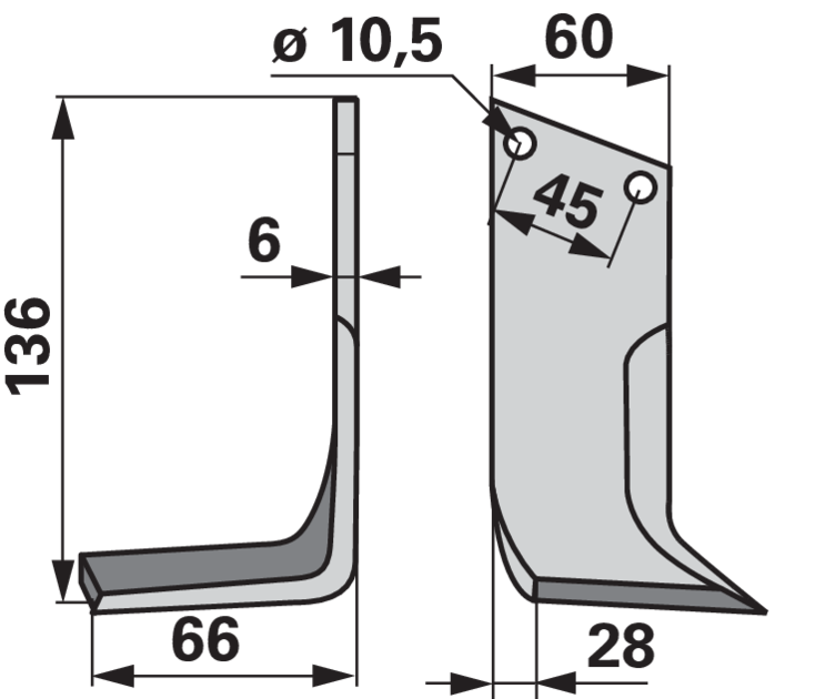 Winkelmesser links anstelle von Lipco 601436 GartenShop24 - Hochwertige Gartengeräte