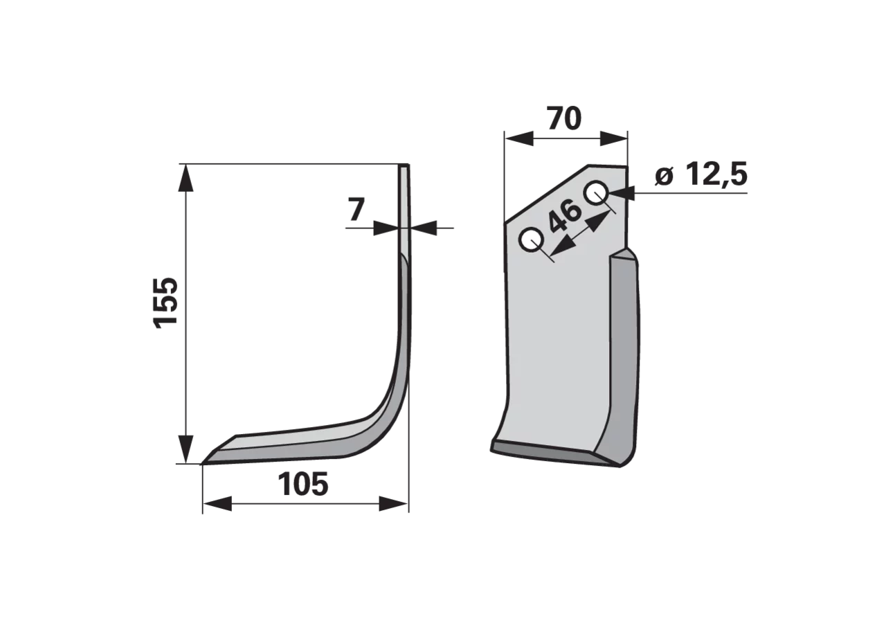 Winkelmesser links anstelle von Muratori 12000800 GartenShop24 - Hochwertige Gartengeräte