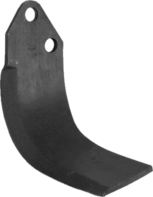 Bogenmesser rechts – Fräsmesser 60 mm Breite, 127 mm Höhe, LA 35 mm GartenShop24 - Hochwertige Gartengeräte