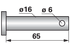 Bolzen anstelle von Amazone DK032 GartenShop24 - Hochwertige Gartengeräte