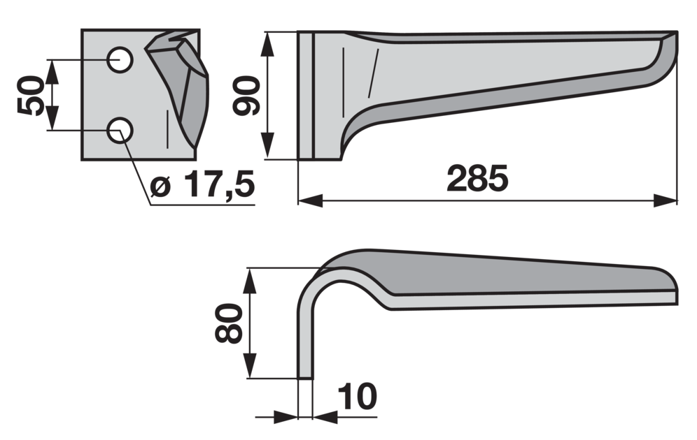 Kreiseleggenzinke links anstelle von Eberhardt 302142 GartenShop24 - Hochwertige Gartengeräte