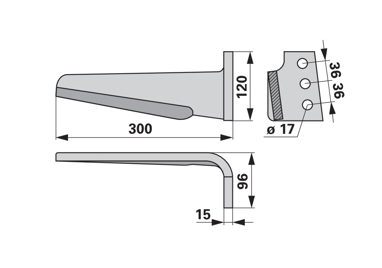 Kreiseleggenzinke rechts anstelle von Celli KR6226031 GartenShop24 - Hochwertige Gartengeräte
