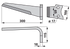 Kreiseleggenzinke rechts anstelle von Rabe 8423.18.01 GartenShop24 - Hochwertige Gartengeräte