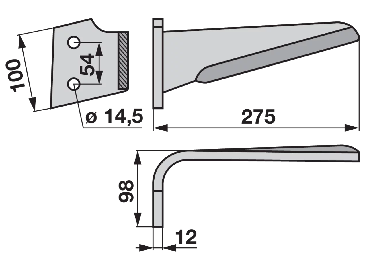 Kreiseleggenzinke links – Ersatz für Rotoland 330403 GartenShop24 - Hochwertige Gartengeräte