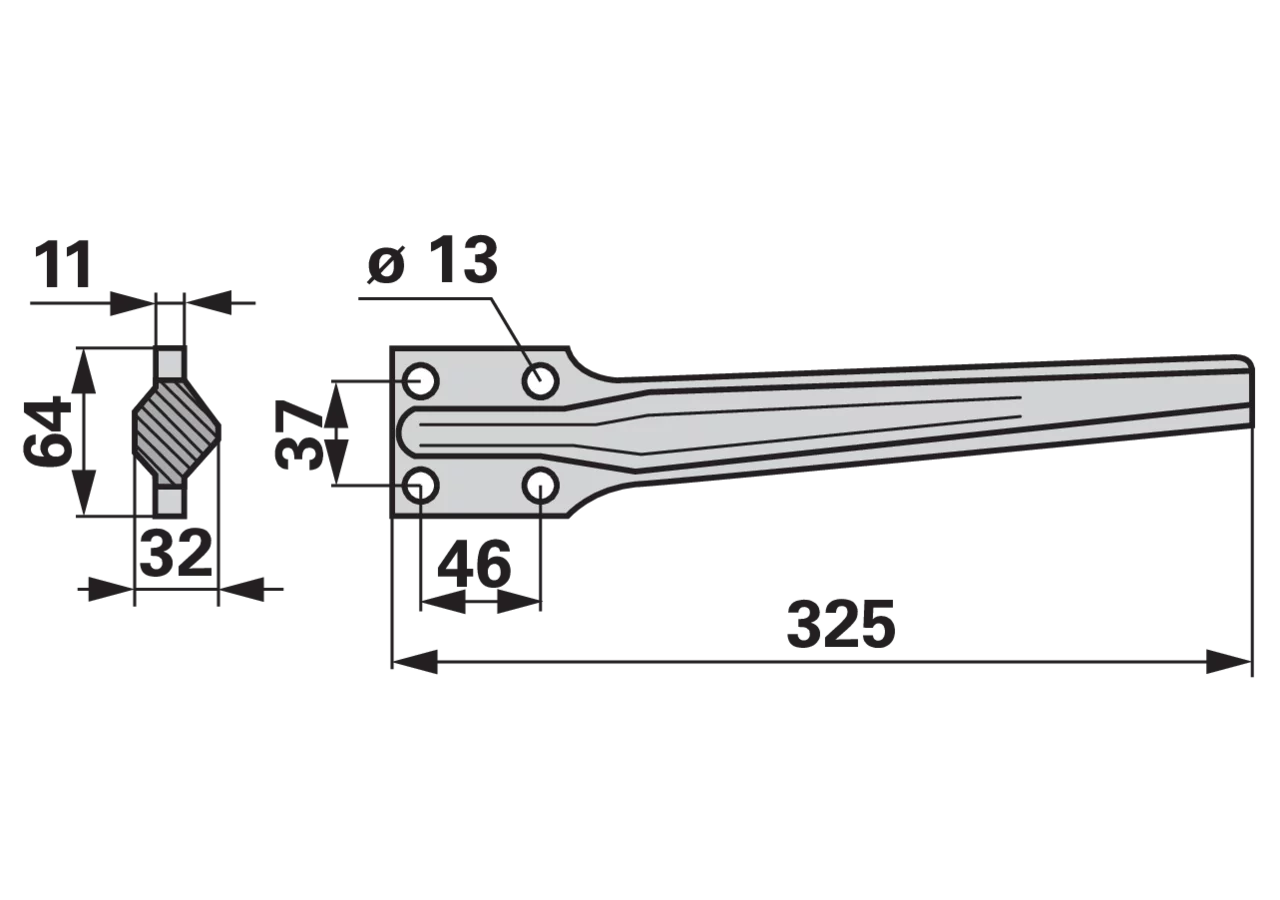 Kreiseleggenzinke links anstelle von Rotocam 300333 GartenShop24 - Hochwertige Gartengeräte