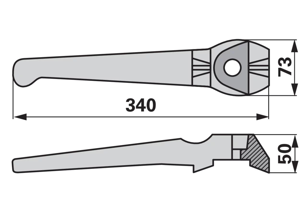 Kreiseleggenzinke rechts, passend für Lely 1.1699.0112.0 GartenShop24 - Hochwertige Gartengeräte