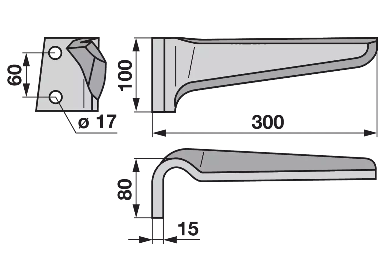 Kreiseleggenzinke links anstelle von Breviglieri 601842 GartenShop24 - Hochwertige Gartengeräte