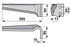 Kreiseleggenzinke rechts anstelle von Sicma 90x15x295 GartenShop24 - Hochwertige Gartengeräte