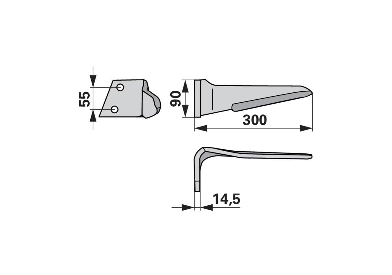 Kreiseleggenzinke links anstelle von Regent 33.34.109 GartenShop24 - Hochwertige Gartengeräte