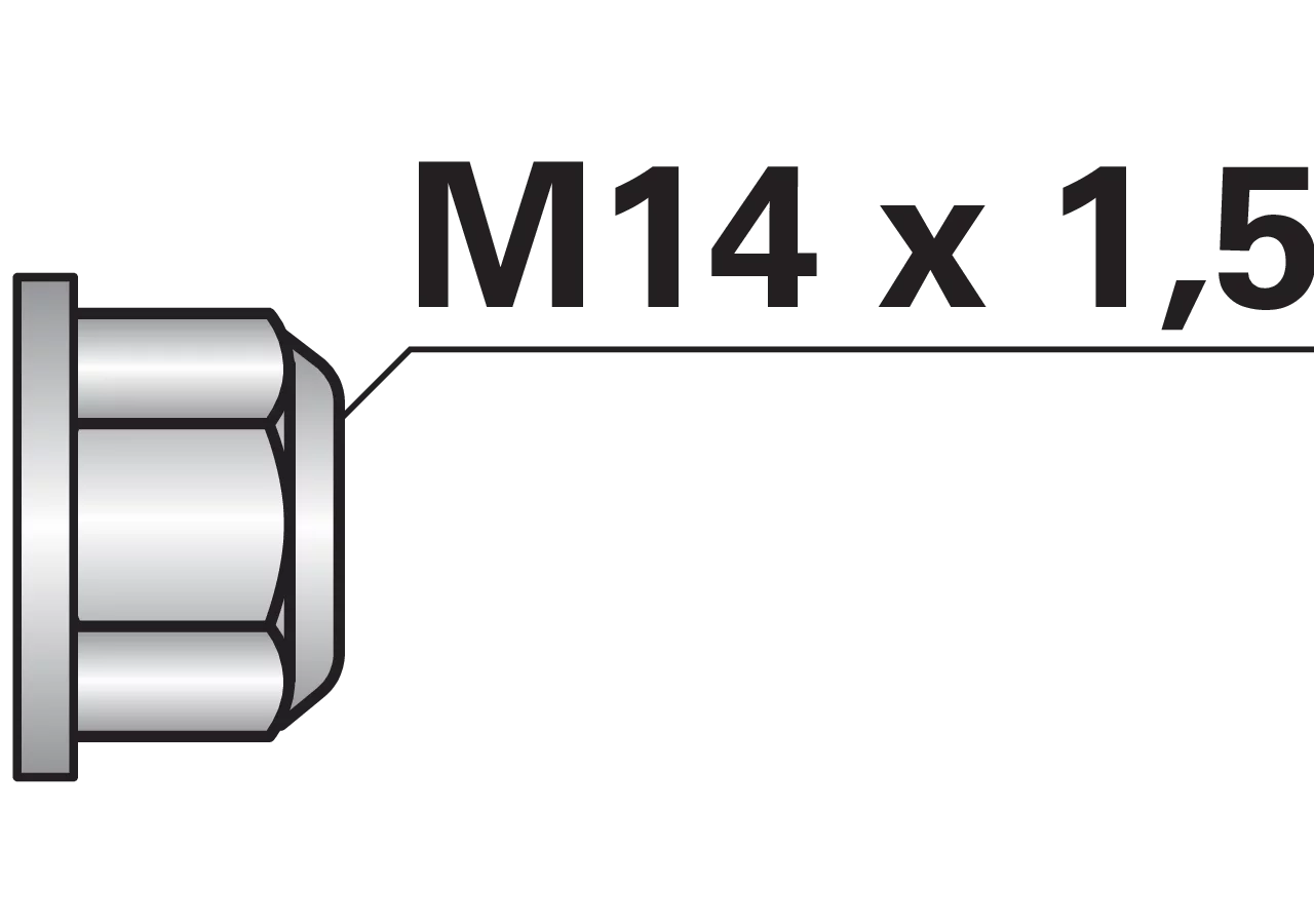 Mutter selbstsichernd M14 x 1,5 mm Güte 10.9 GartenShop24 - Hochwertige Gartengeräte