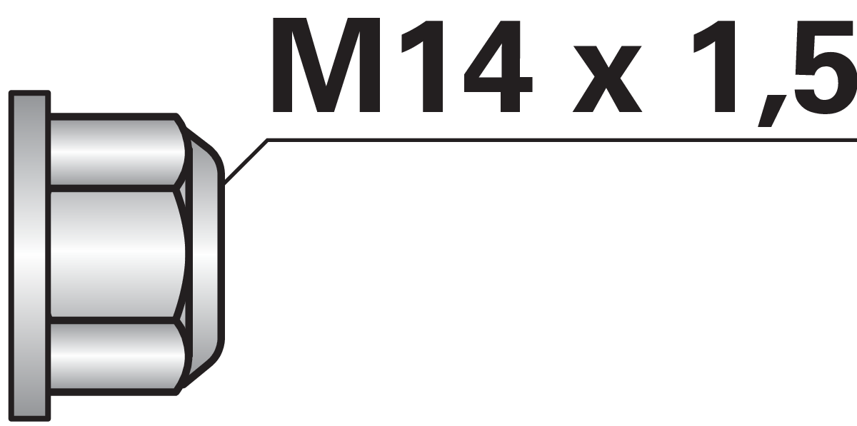 Mutter selbstsichernd M14 x 1,5 mm Güte 10.9 GartenShop24 - Hochwertige Gartengeräte