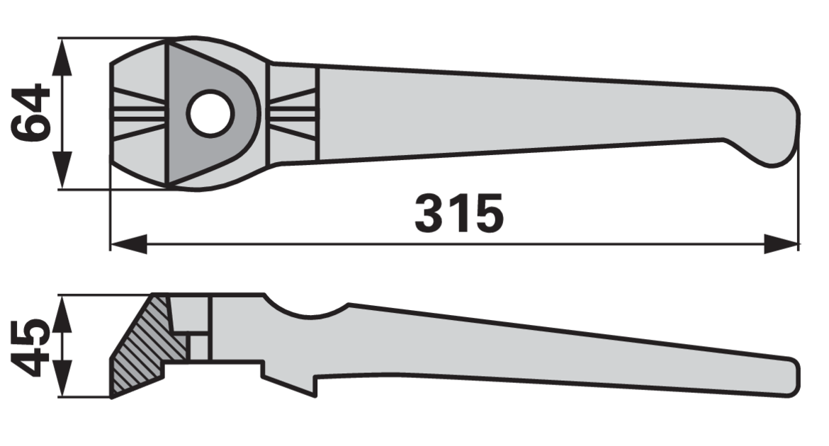 Lely Kreiseleggenzinke links 1.1699.0127.0 GartenShop24 - Hochwertige Gartengeräte