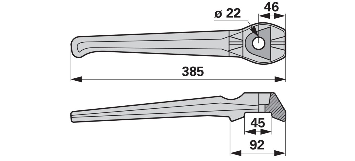 Kreiseleggenzinke links anstelle von Lely 1.1699.0124.0 GartenShop24 - Hochwertige Gartengeräte