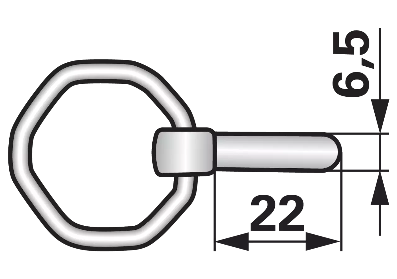 Klappstecker anstelle von Kuhn 500.863.10 GartenShop24 - Hochwertige Gartengeräte