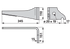 iQparts Kreiseleggenzinke rechts Hartmetall bestückt iQparts