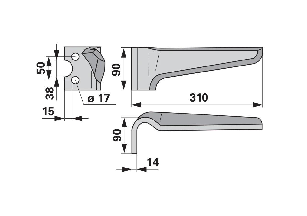 Kreiseleggenzinke links anstelle Vogel und Noot 931010019 GartenShop24 - Hochwertige Gartengeräte