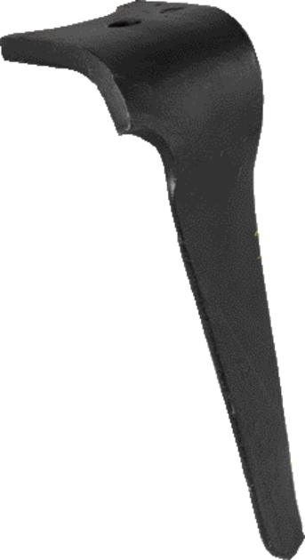 Kreiseleggenzinke rechts mit Beschichtung anstelle von Kverneland MA46010150 GartenShop24 - Hochwertige Gartengeräte