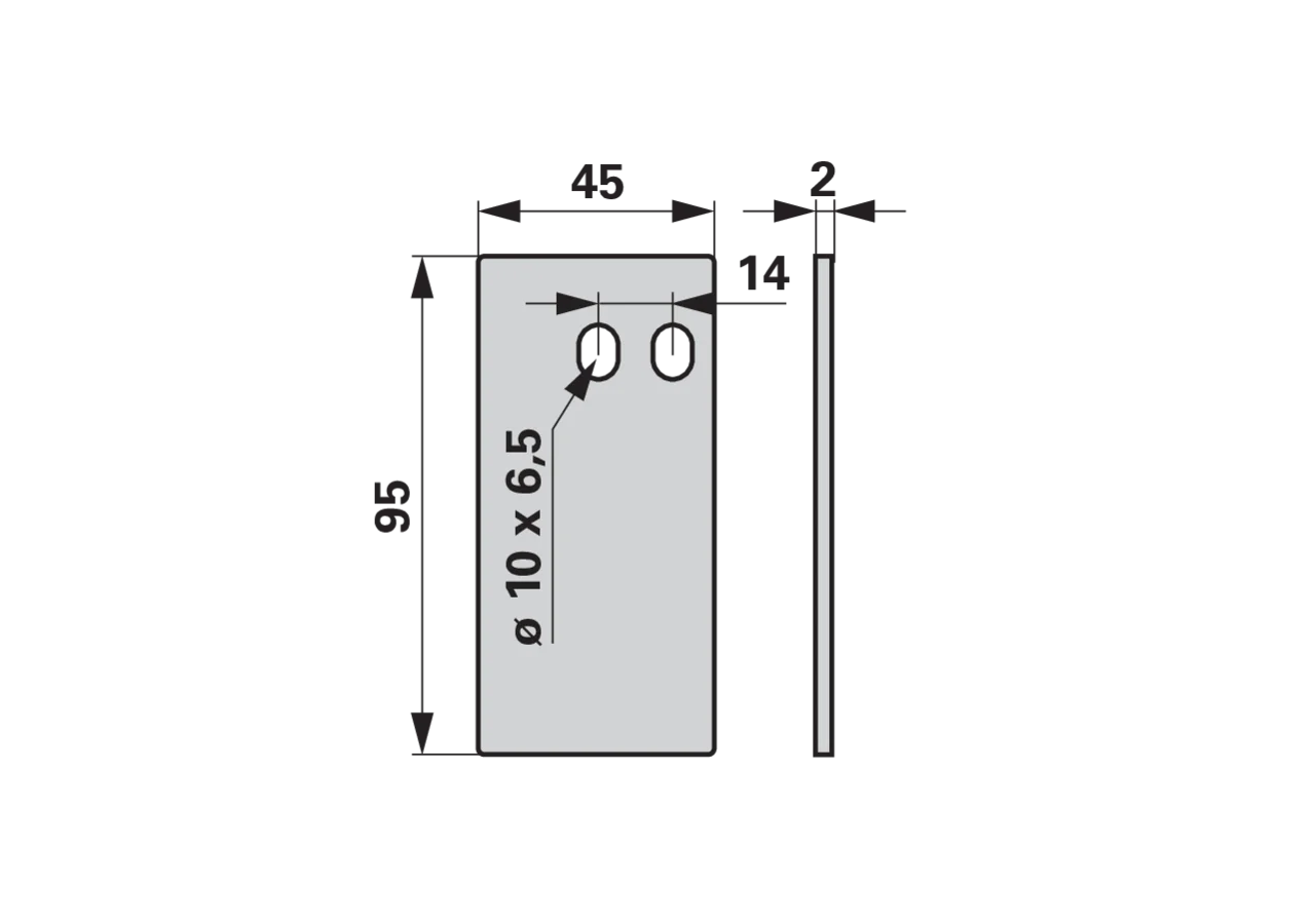 Abstreifer anstelle von Kuhn FNB0706 GartenShop24 - Hochwertige Gartengeräte