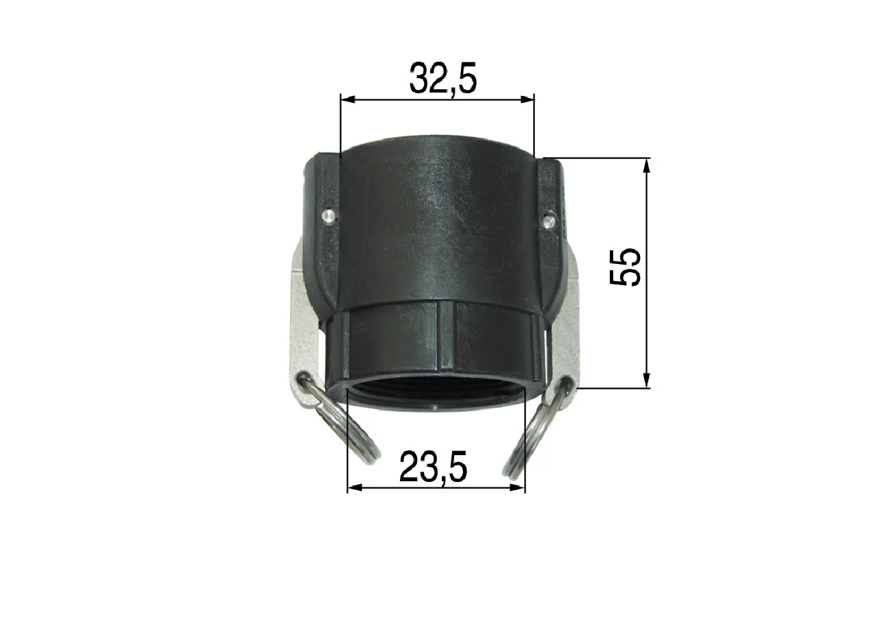 Fixloc-Mutterteil Innengewinde 3/4 Zoll GartenShop24