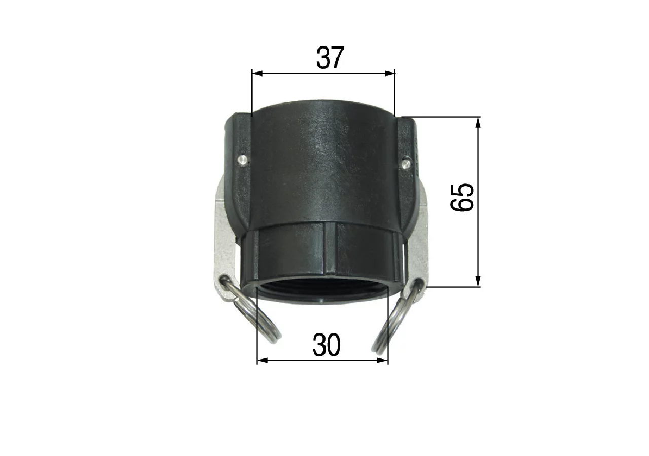 Fixloc-Mutterteil Innengewinde 1 Zoll GartenShop24