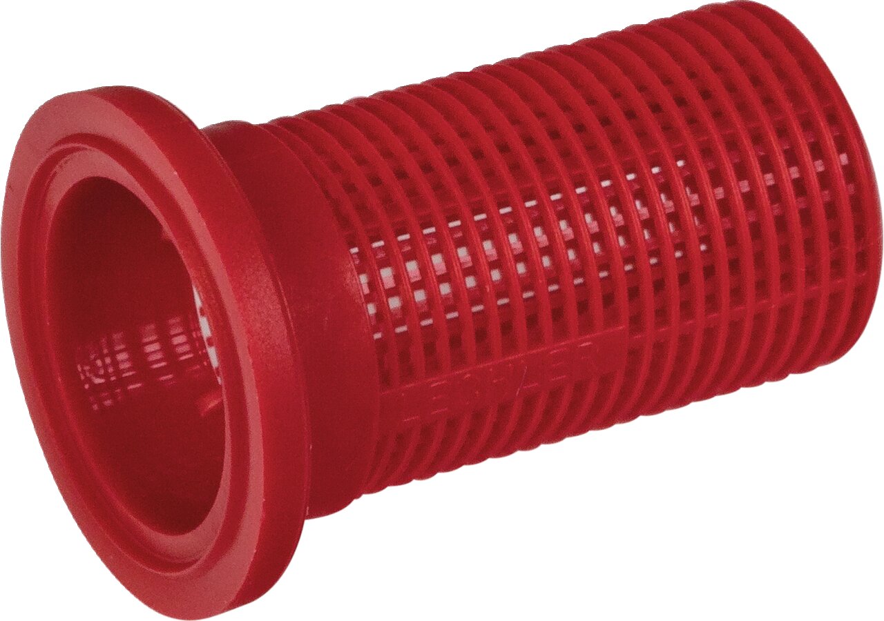 Düsenfilter Kunststoff, Rot, 25 Maschen, 10 Stück GartenShop24