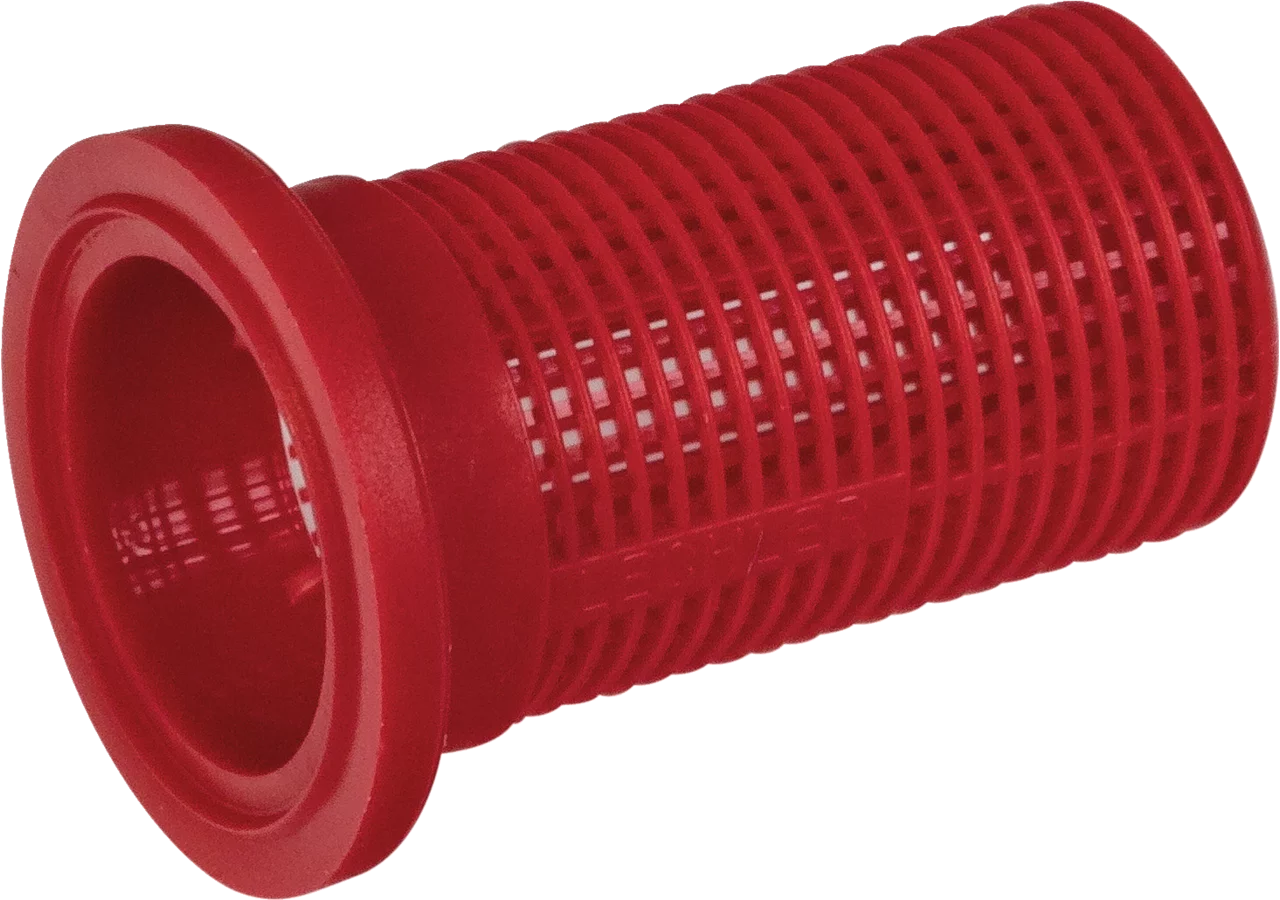 Düsenfilter Kunststoff, Rot, 25 Maschen, 10 Stück GartenShop24