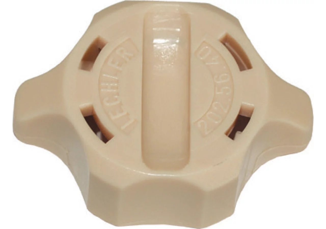 Blindkappe Twistloc beige, 10 Stück GartenShop24
