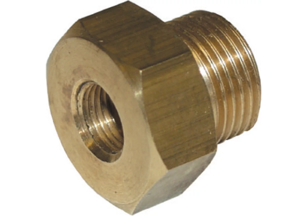 Reduziermuffe verzinkt, Außengewinde M18 x 1,5 mm, Innengewinde 3/8 Zoll GartenShop24
