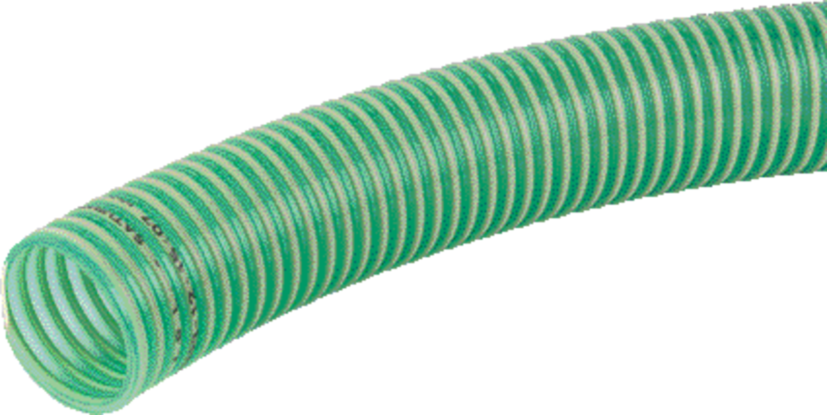 Saug-/Druckschlauch PVC Grün ID 25 mm Meterware GartenShop24 - Hochwertige Gartengeräte