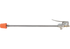 Spritzpistole 600 mm, 1/2 Zoll Braglia