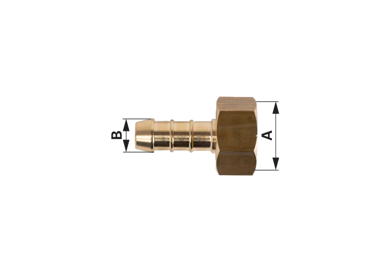 Schlauchnippel Innengewinde 1/2 Zoll Tülle 10 mm GartenShop24