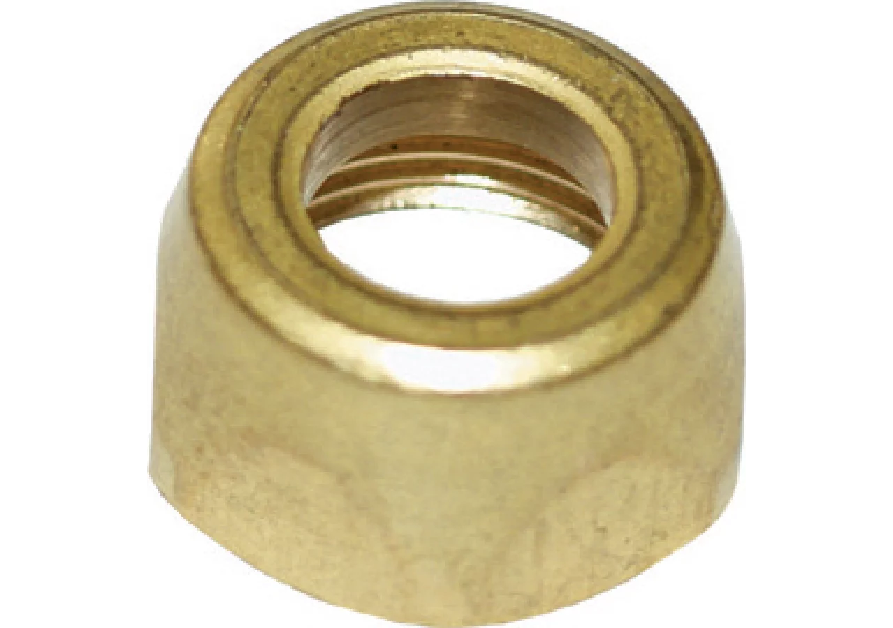 Überwurfmutter Messing, für Düse 15 mm Braglia