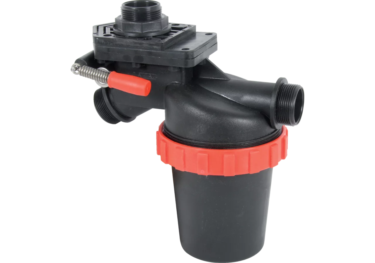 Ansaugfilter Kunststoff, 1 1/2 Zoll, 50 Maschen Durchfluss 100-160 l/min GartenShop24