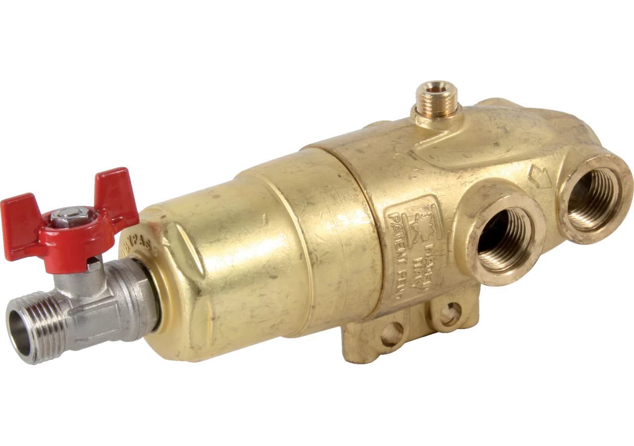 Druckfilter Messing, 1/2 Zoll, Innengewinde, 40 Maschen Braglia