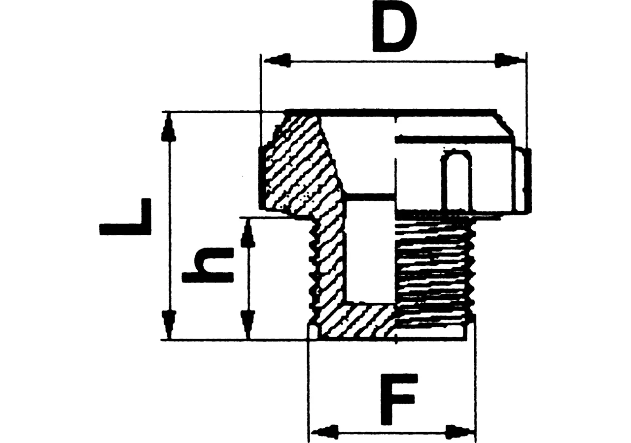 Stopfen Kunststoff, 1 1/4 Zoll Außengewinde (G) (Zoll) 1 1/4 " GartenShop24