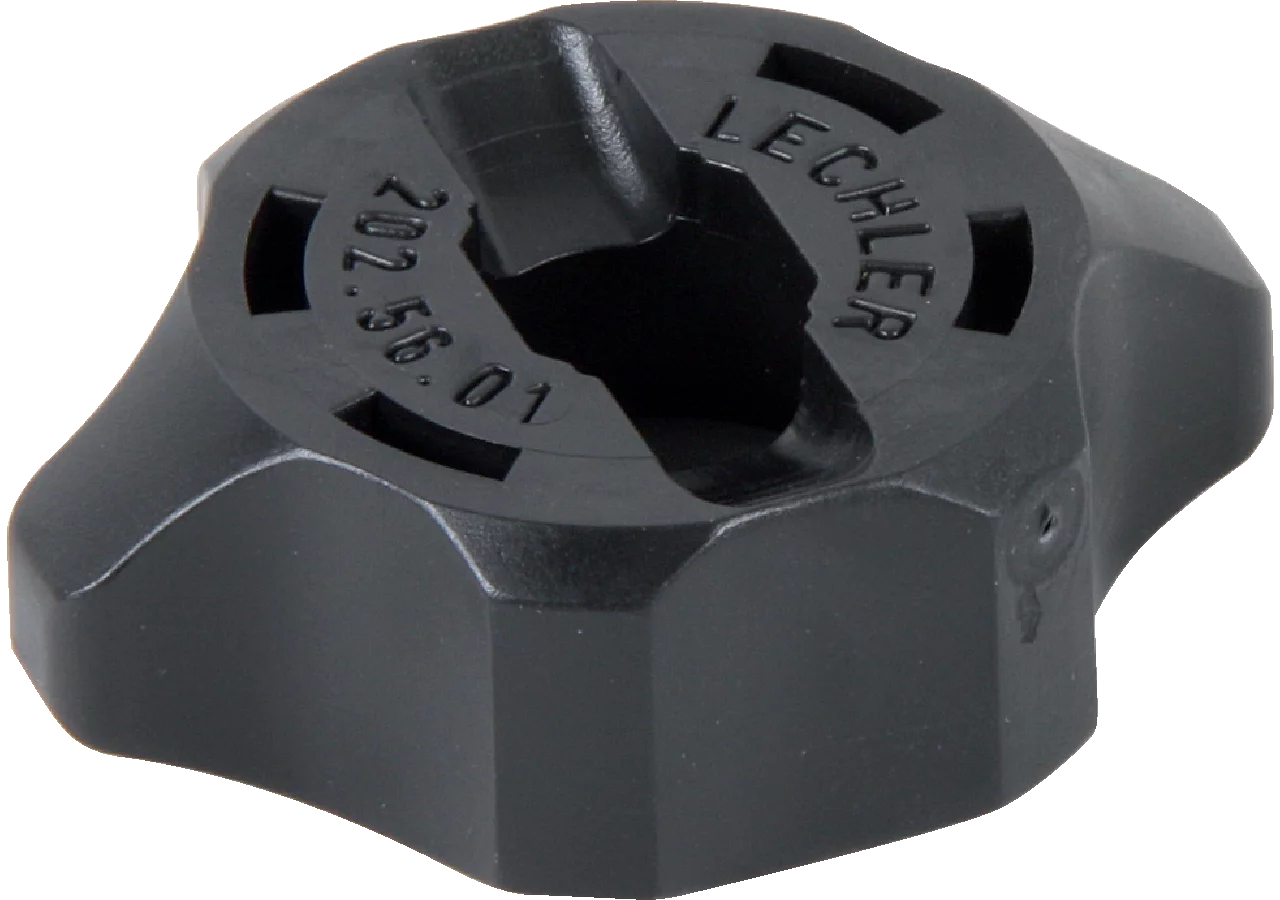 Bajonettmuttern Kunststoff, Twistloc, schwarz, SW 10 mm, 10 Stück GartenShop24