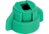 Bajonettmuttern Kunststoff, Multijet, grün, SW 11 mm, 10 Stück GartenShop24