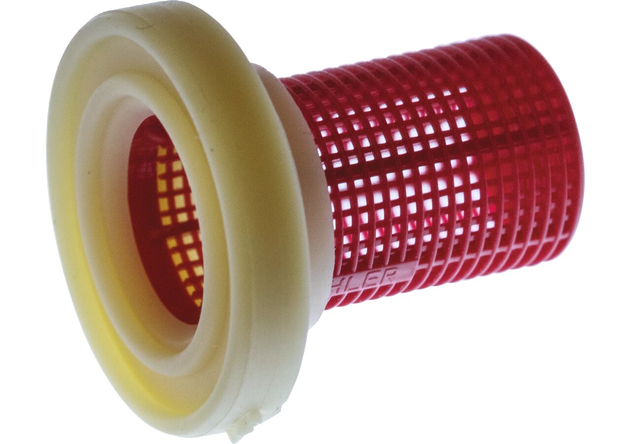 Düsenfilter Rot, 25 Maschen, mit Formdichtung, 10 Stück GartenShop24