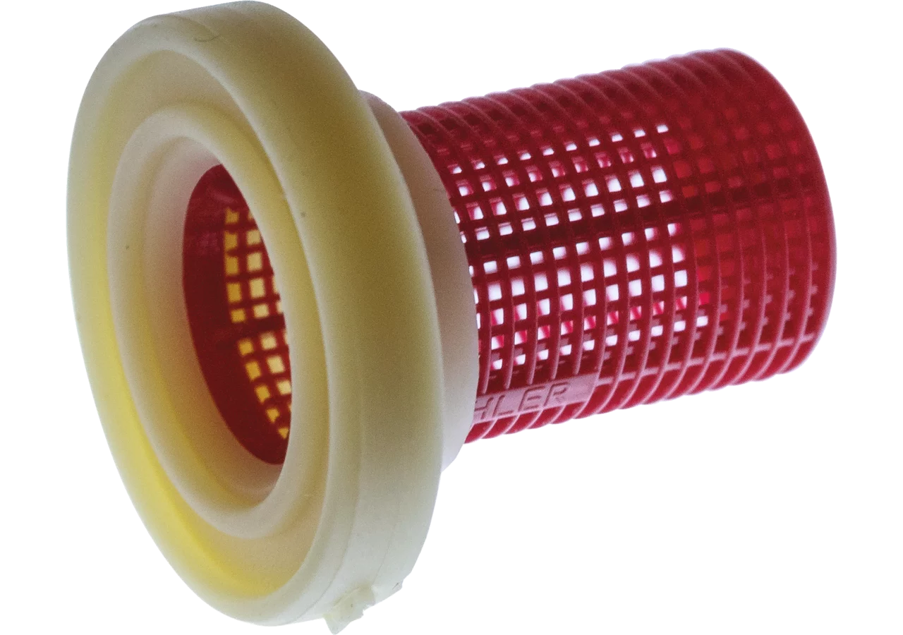 Düsenfilter Rot, 25 Maschen, mit Formdichtung, 10 Stück GartenShop24