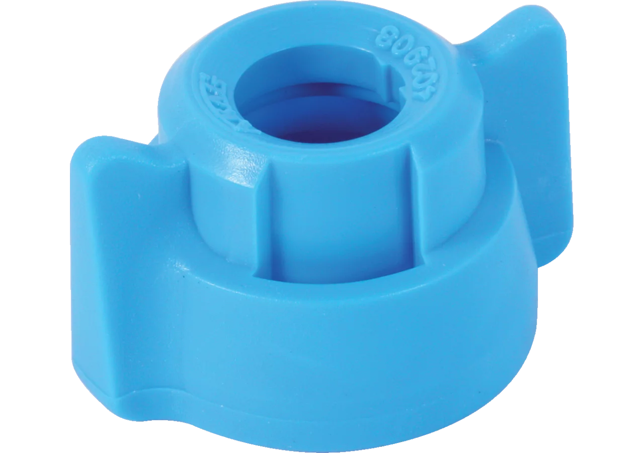 Bajonettmutter Kunststoff, Multijet, blau für Düse FT, 10 Stück GartenShop24