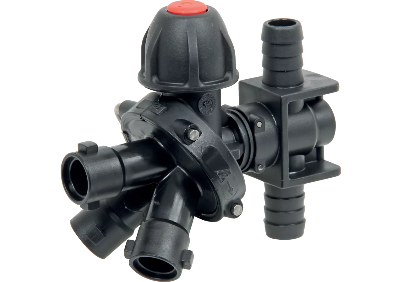 Düsenhalter dreifach, für Schlauch 15 mm GartenShop24