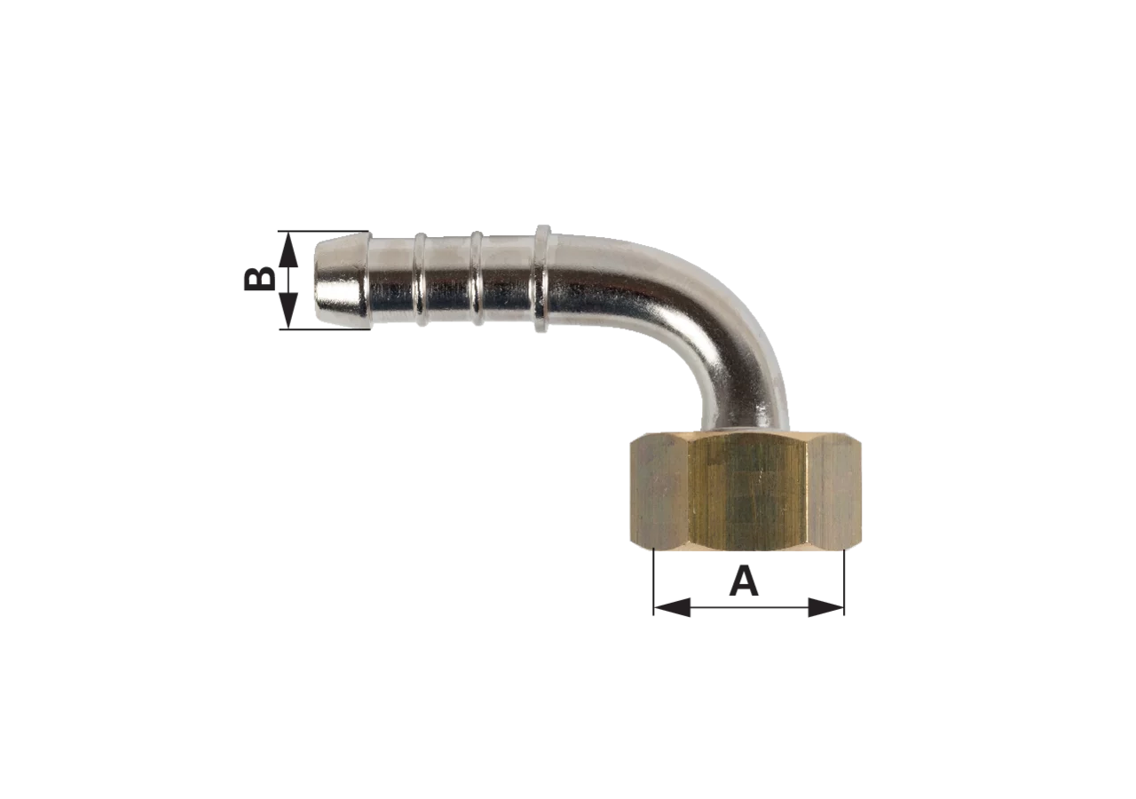 Schlauchnippel Innengewinde 1/2 Zoll Tülle 13 mm GartenShop24