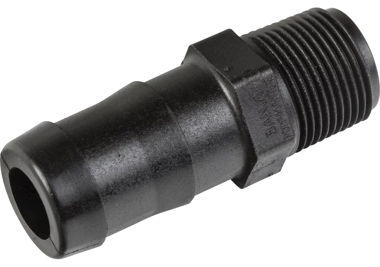 Schlauchanschluss gerade, AG 3/4 Zoll NPT, Tülle 25 mm GartenShop24