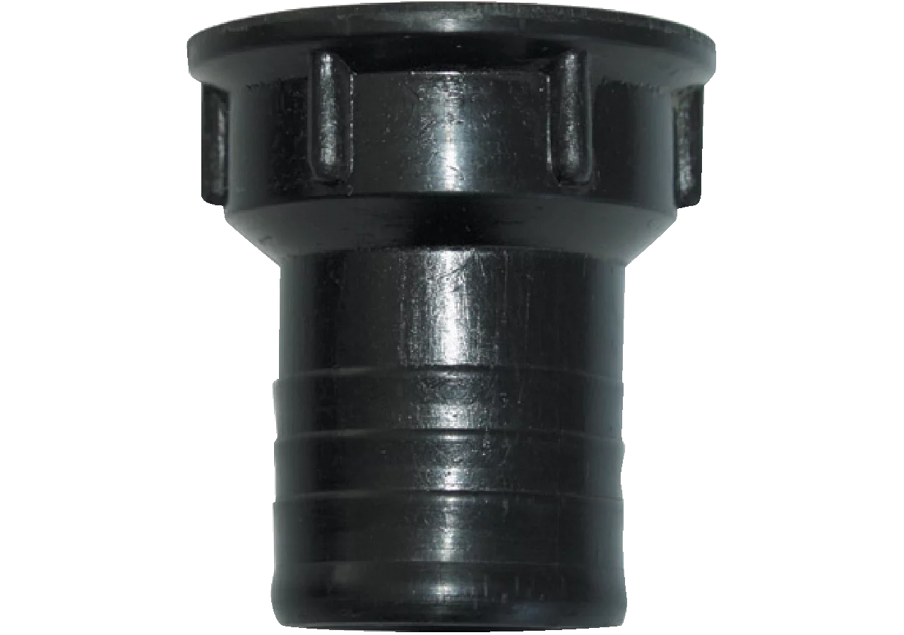 Schlauchanschluss gerade, Innengewinde 1 1/4 Zoll, Tülle 40 mm GartenShop24