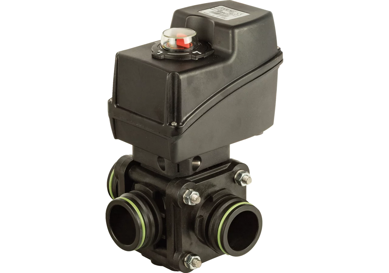 Kugelhahn elektrisch, 3 - Wege, T6 Arag Arag