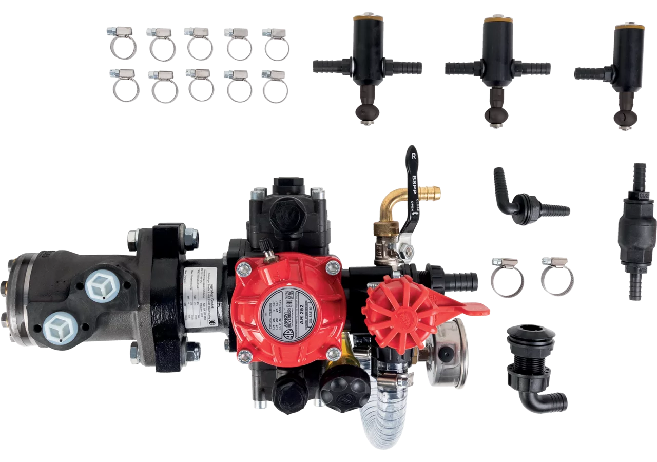 Kontinuierliche Innenreinigung hydraulisch für Sprühgeräte Agrotop