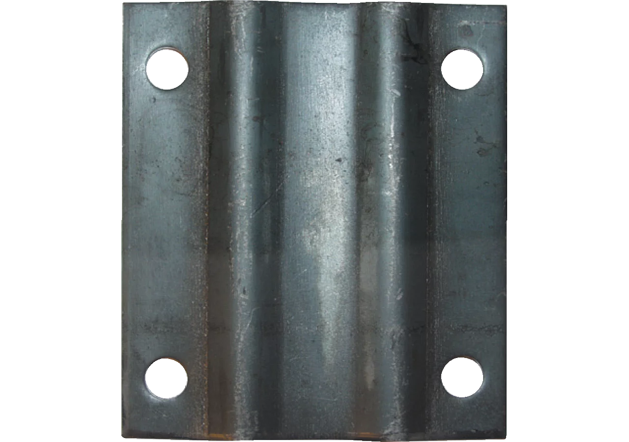 Anbauplatte 4 Loch, 156 x 138 mm Simol