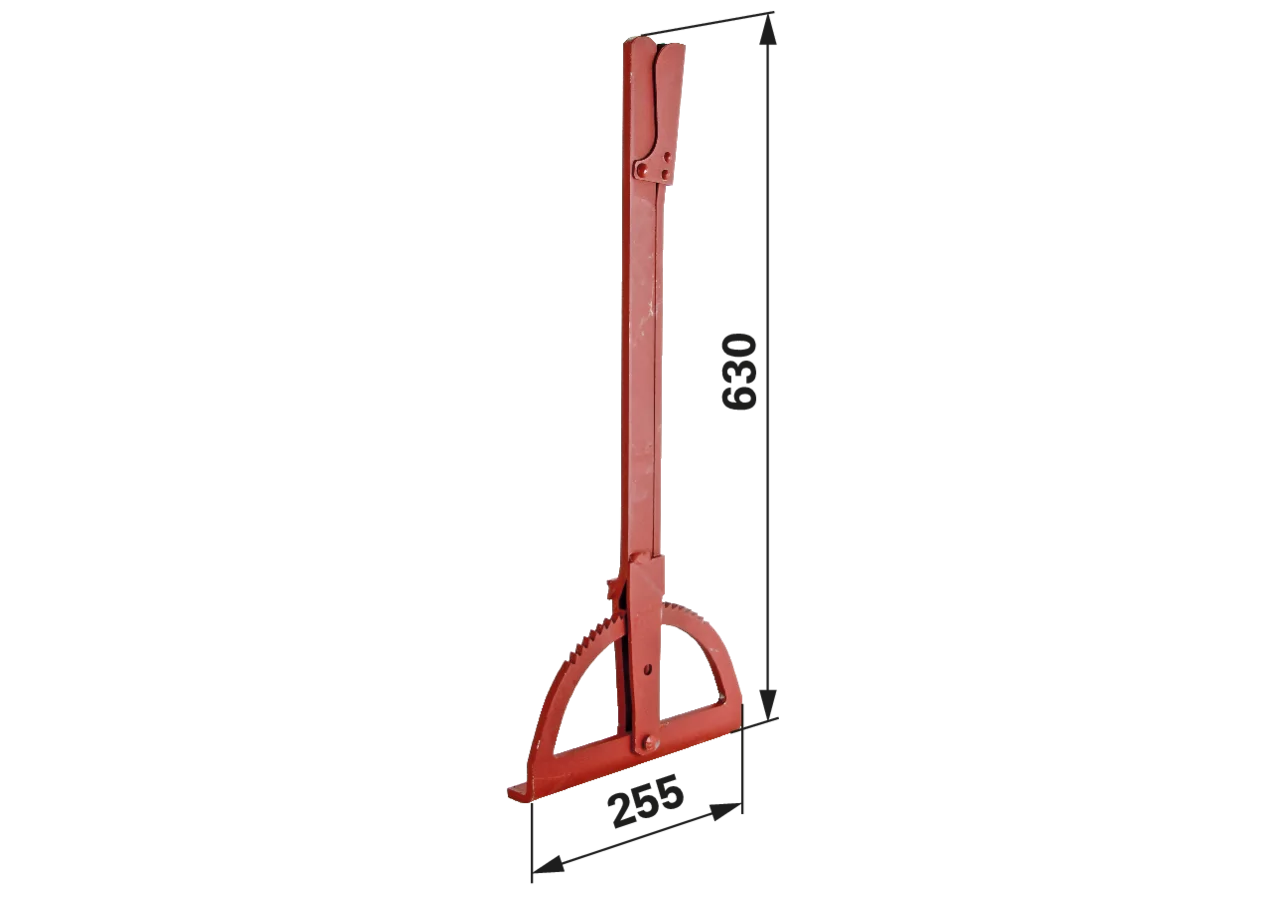 Bremshebel 600 mm Konsole gezahnt GartenShop24