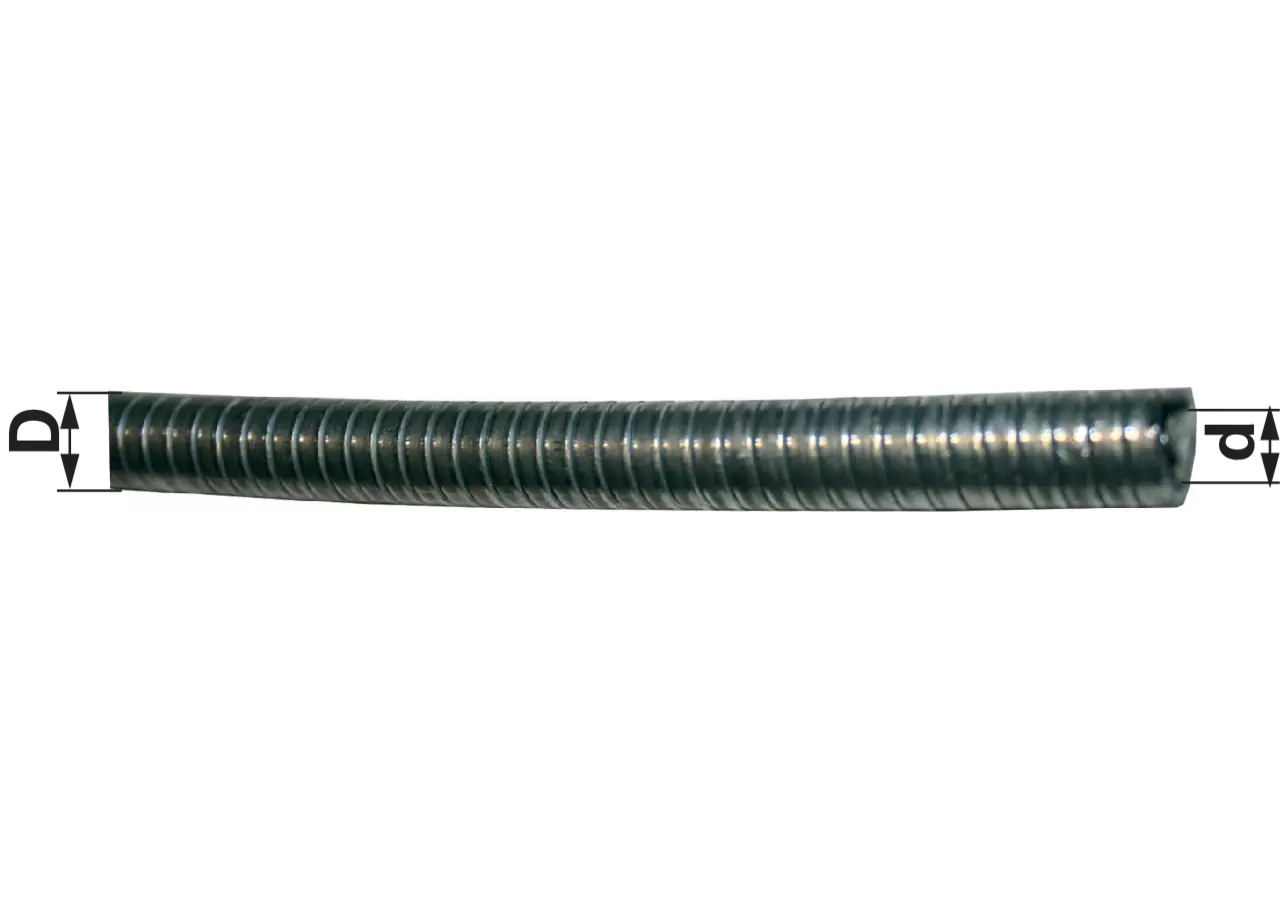 Hülle 7 x 12,8 mm, Meterware für Bremsseil GartenShop24